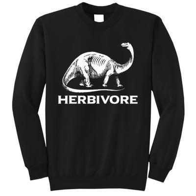 Vegetarian Life Style Herbivore Dinosaur Vegan Sweatshirt