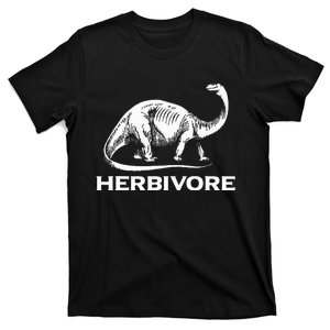 Vegetarian Life Style Herbivore Dinosaur Vegan T-Shirt