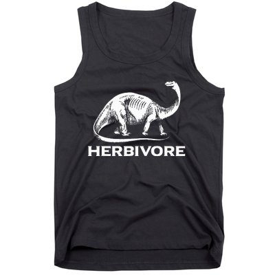 Vegetarian Life Style Herbivore Dinosaur Vegan Tank Top