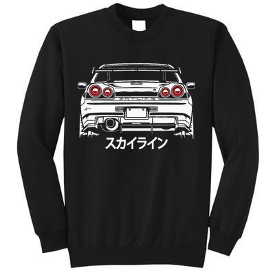 Vintage Legendary Skyline Jdm Gt R 34 Sweatshirt