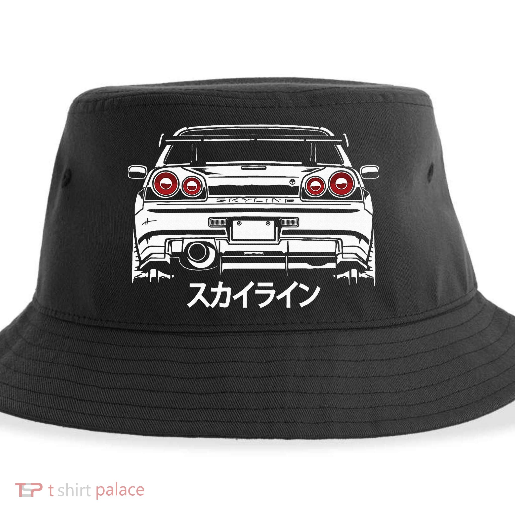 Vintage Legendary Skyline Jdm Gt R 34 Sustainable Bucket Hat