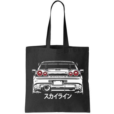 Vintage Legendary Skyline Jdm Gt R 34 Bag