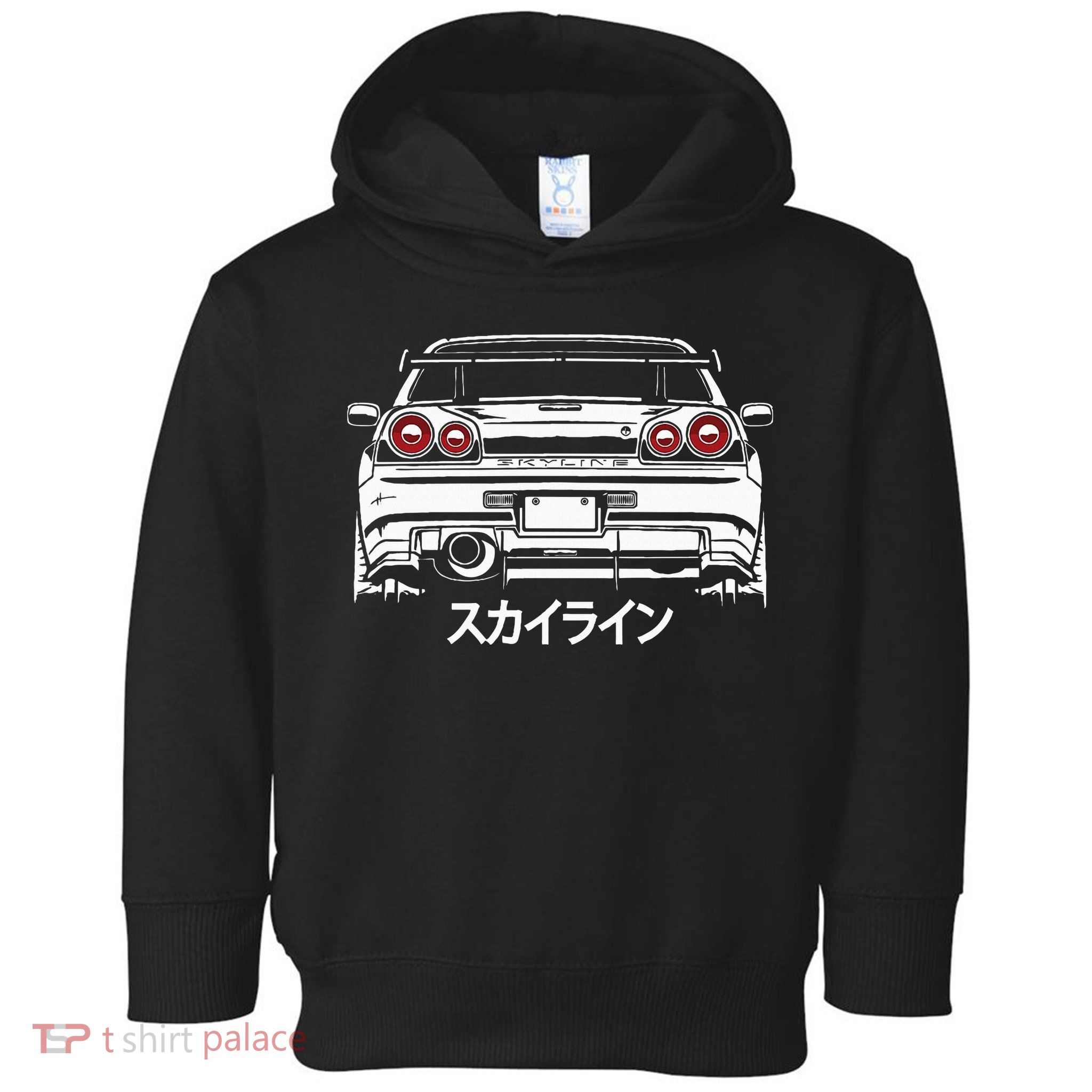 Vintage Legendary Skyline Jdm Gt R 34 Toddler Hoodie