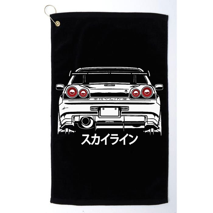 Vintage Legendary Skyline Jdm Gt R 34 Golf Towel