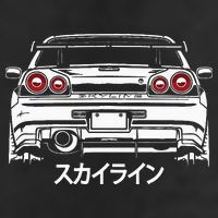Vintage Legendary Skyline Jdm Gt R 34 Golf Towel