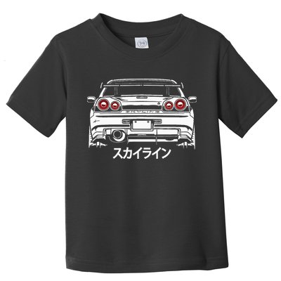 Vintage Legendary Skyline Jdm Gt R 34 Toddler T-Shirt
