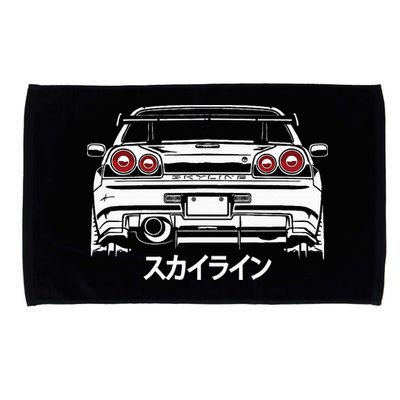Vintage Legendary Skyline Jdm Gt R 34 Microfiber Hand Towel