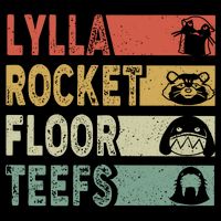 Vintage Lylla Teefs Floor Rocket Guardian Funny Matching Team Sweatshirt