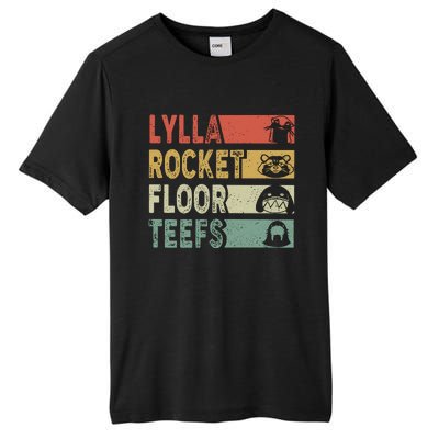 Vintage Lylla Teefs Floor Rocket Guardian Funny Matching Team Tall Fusion ChromaSoft Performance T-Shirt