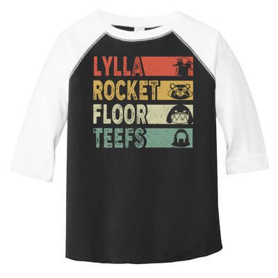 Vintage Lylla Teefs Floor Rocket Guardian Funny Matching Team Toddler Fine Jersey T-Shirt