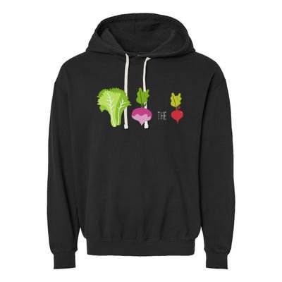 Vegetarians. LetS Turn On The Beat Vegan Garment-Dyed Fleece Hoodie