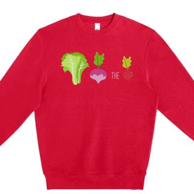 Vegetarians. LetS Turn On The Beat Vegan Premium Crewneck Sweatshirt