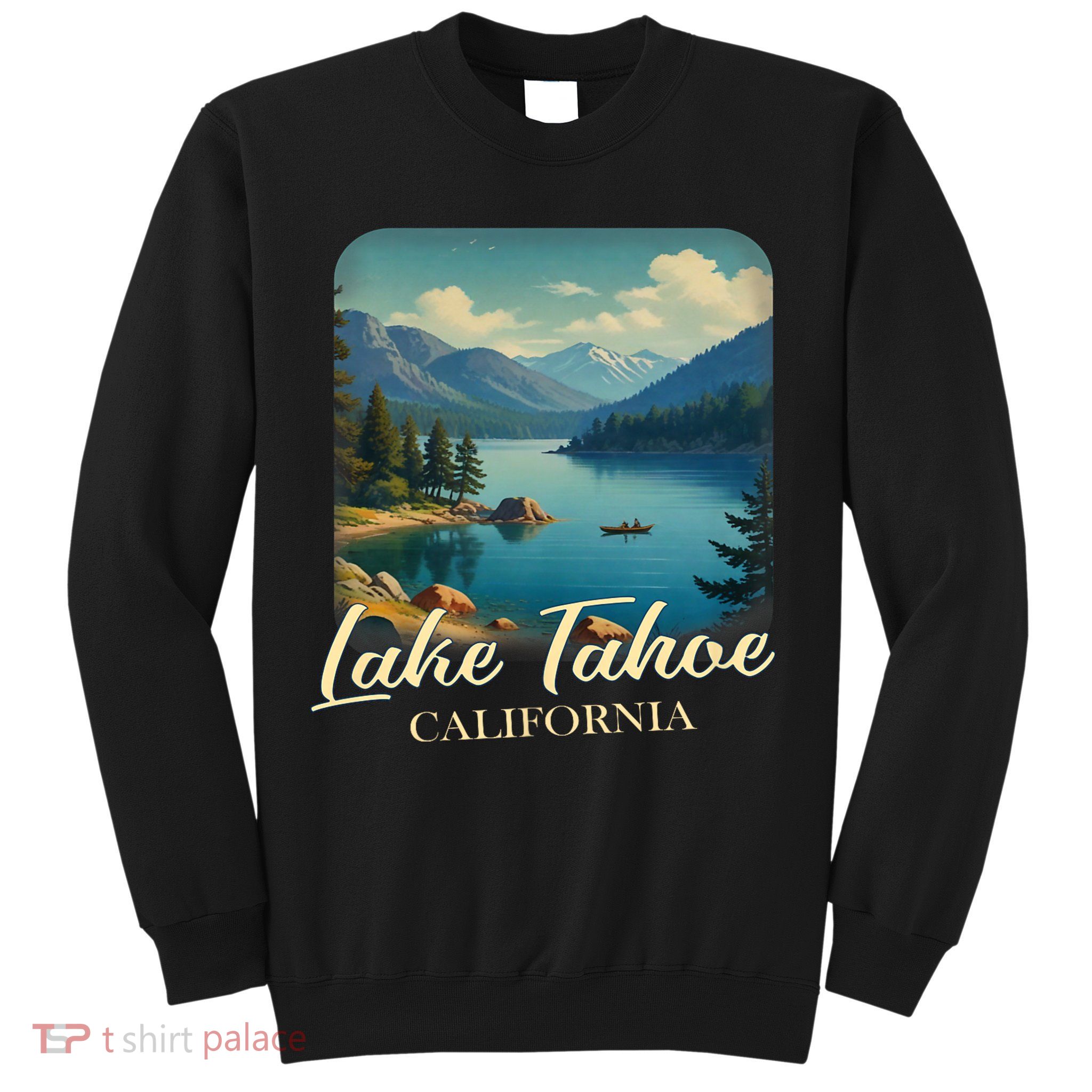 Vintage Lake Tahoe California Mountain Retro Sweatshirt