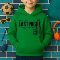 Vintage Last The Liquor Talk We Let At Night Western Country Kids Hoodie