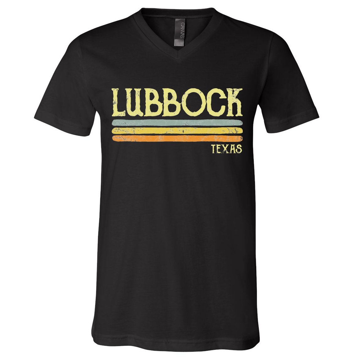 Vintage Lubbock Texas Tx Love Gift Souvenir V-Neck T-Shirt