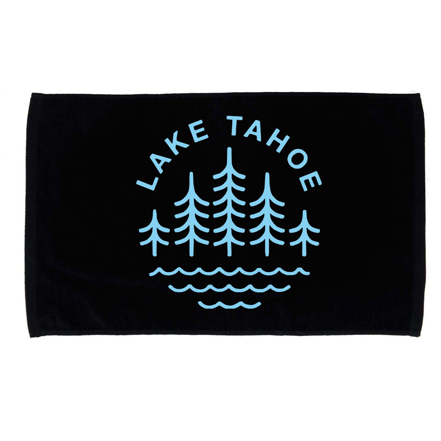 Vintage Lake Tahoe Microfiber Hand Towel