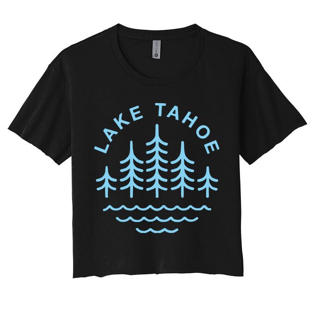 Vintage Lake Tahoe Crop Top