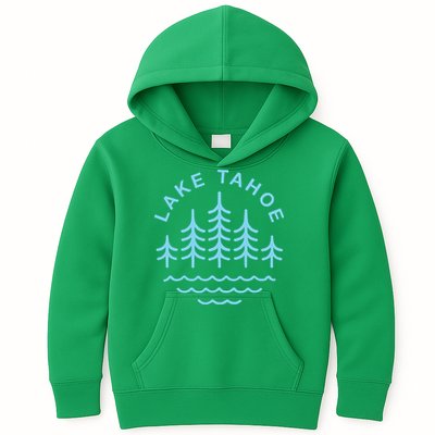 Vintage Lake Tahoe Kids Hoodie