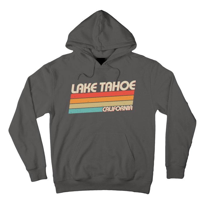 Vintage Lake Tahoe California Logo Hoodie