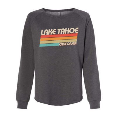 Vintage Lake Tahoe California Logo Womens California Wash Sweatshirt