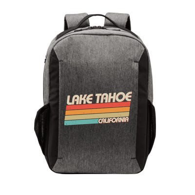 Vintage Lake Tahoe California Logo Vector Backpack