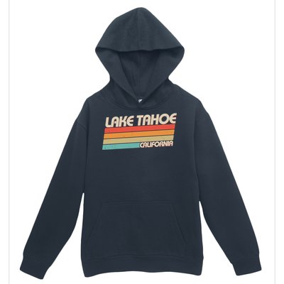 Vintage Lake Tahoe California Logo Urban Pullover Hoodie