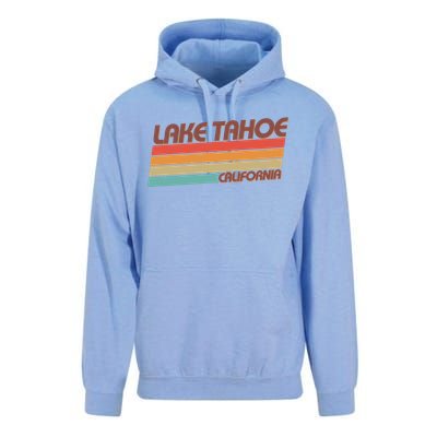 Vintage Lake Tahoe California Logo Unisex Surf Hoodie