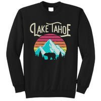 Vintage Lake Tahoe Mountain Bear California Retro Gift Sweatshirt