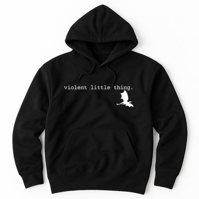 Violent Little Thing Fourth Wing Dark Academia Hoodie