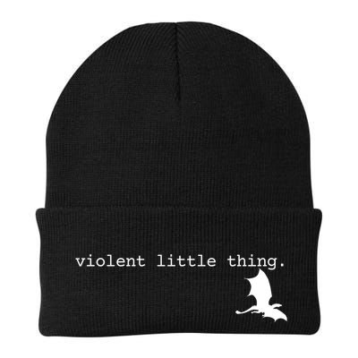 Violent Little Thing Fourth Wing Dark Academia Beanie