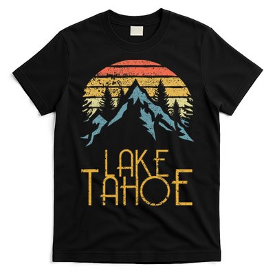 Vintage Lake Tahoe California Nevada Retro T-Shirt