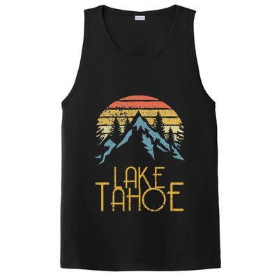 Vintage Lake Tahoe California Nevada Retro PosiCharge Competitor Tank