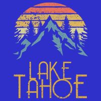 Vintage Lake Tahoe California Nevada Retro Gift Kids T-Shirt