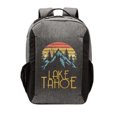 Vintage Lake Tahoe California Nevada Retro Gift Vector Backpack