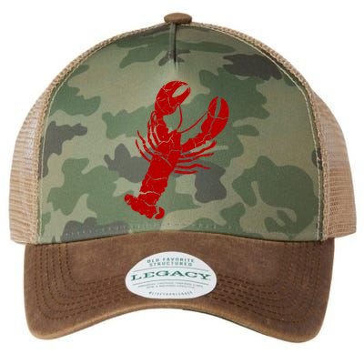 Vintage Lobster Legacy Tie Dye Trucker Hat