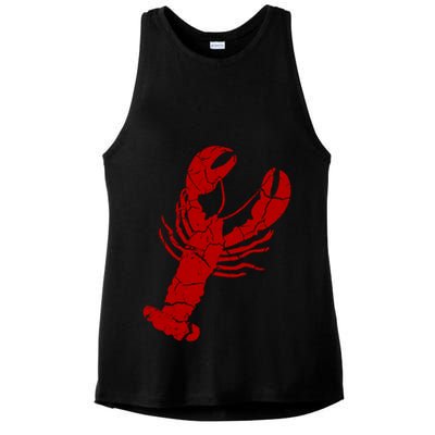 Vintage Lobster Ladies PosiCharge Tri-Blend Wicking Tank