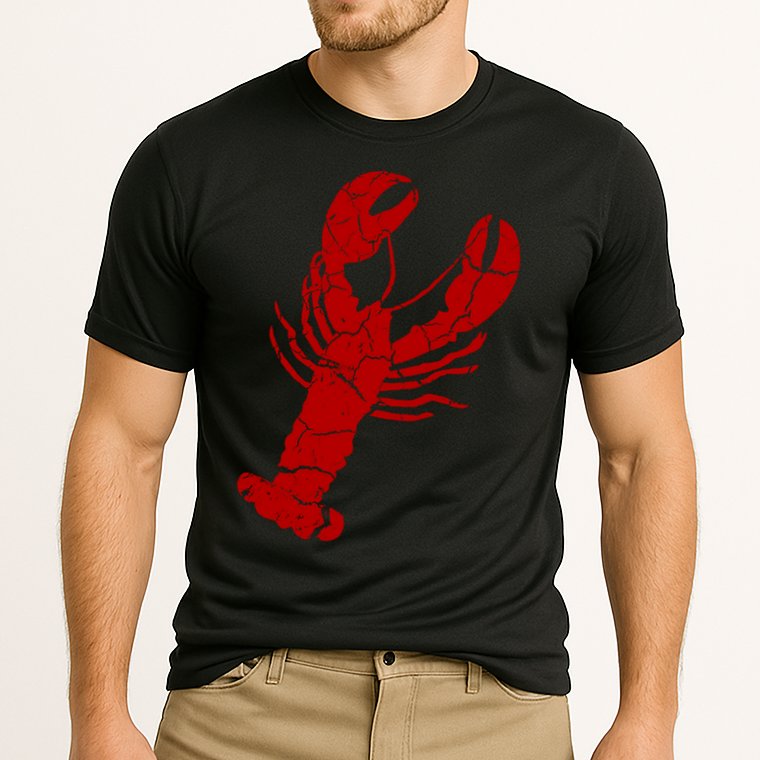 Vintage Lobster Cooling Performance Crew T-Shirt