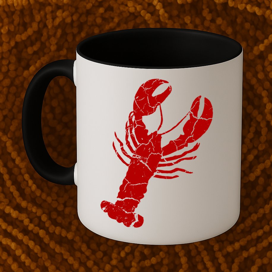 Vintage Lobster Mug