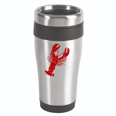 Vintage Lobster 16oz Travel Tumbler