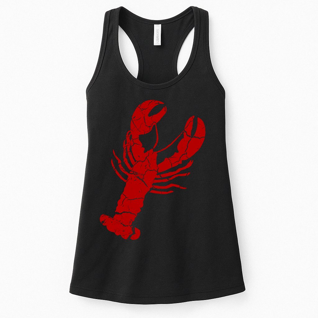 Vintage Lobster Womens Tank Top