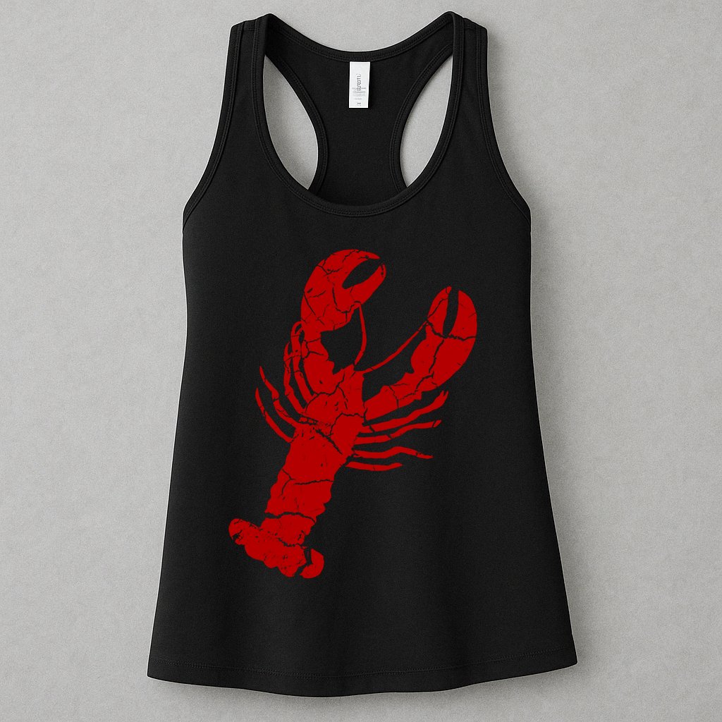 Vintage Lobster Womens Tank Top