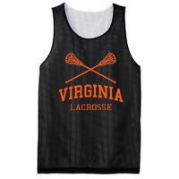 Virginia Lacrosse Vintage Lax Weathered Mesh Reversible Basketball Jersey Tank