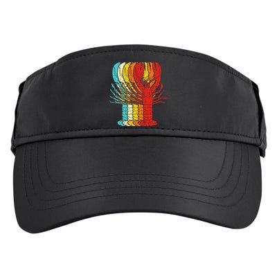 Vintage Lobster Adult Drive Performance Visor