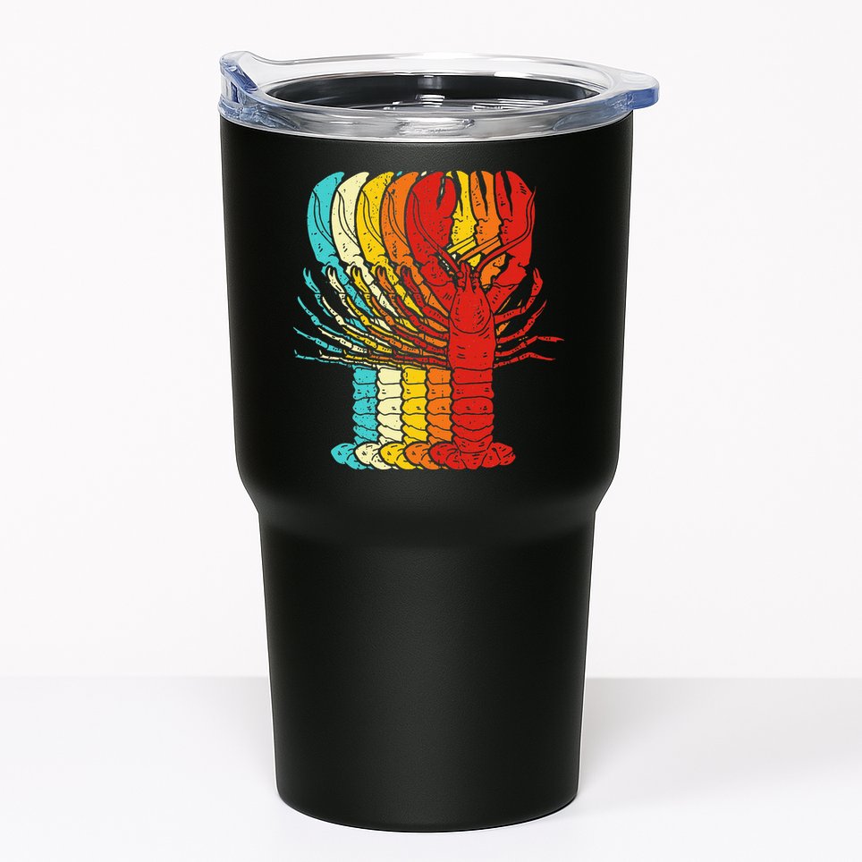 Vintage Lobster Tumbler