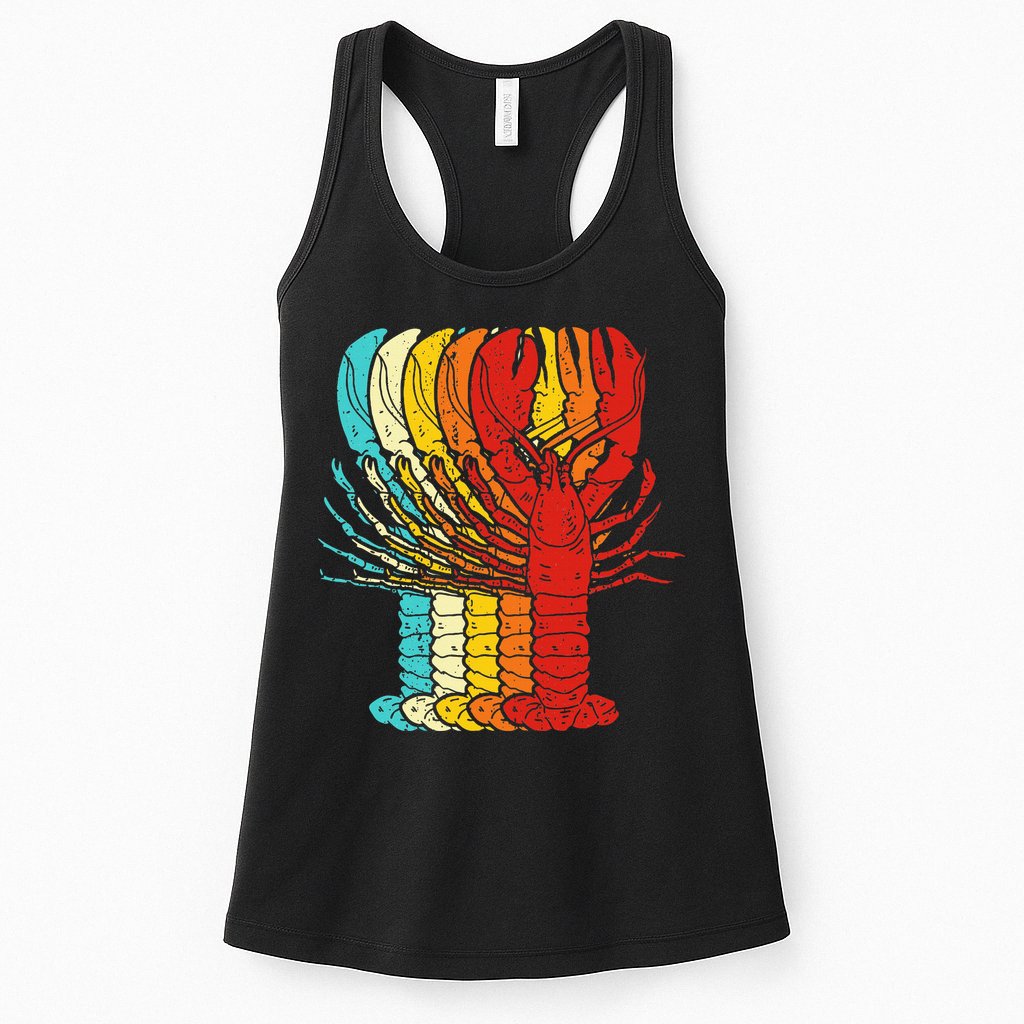 Vintage Lobster Womens Tank Top