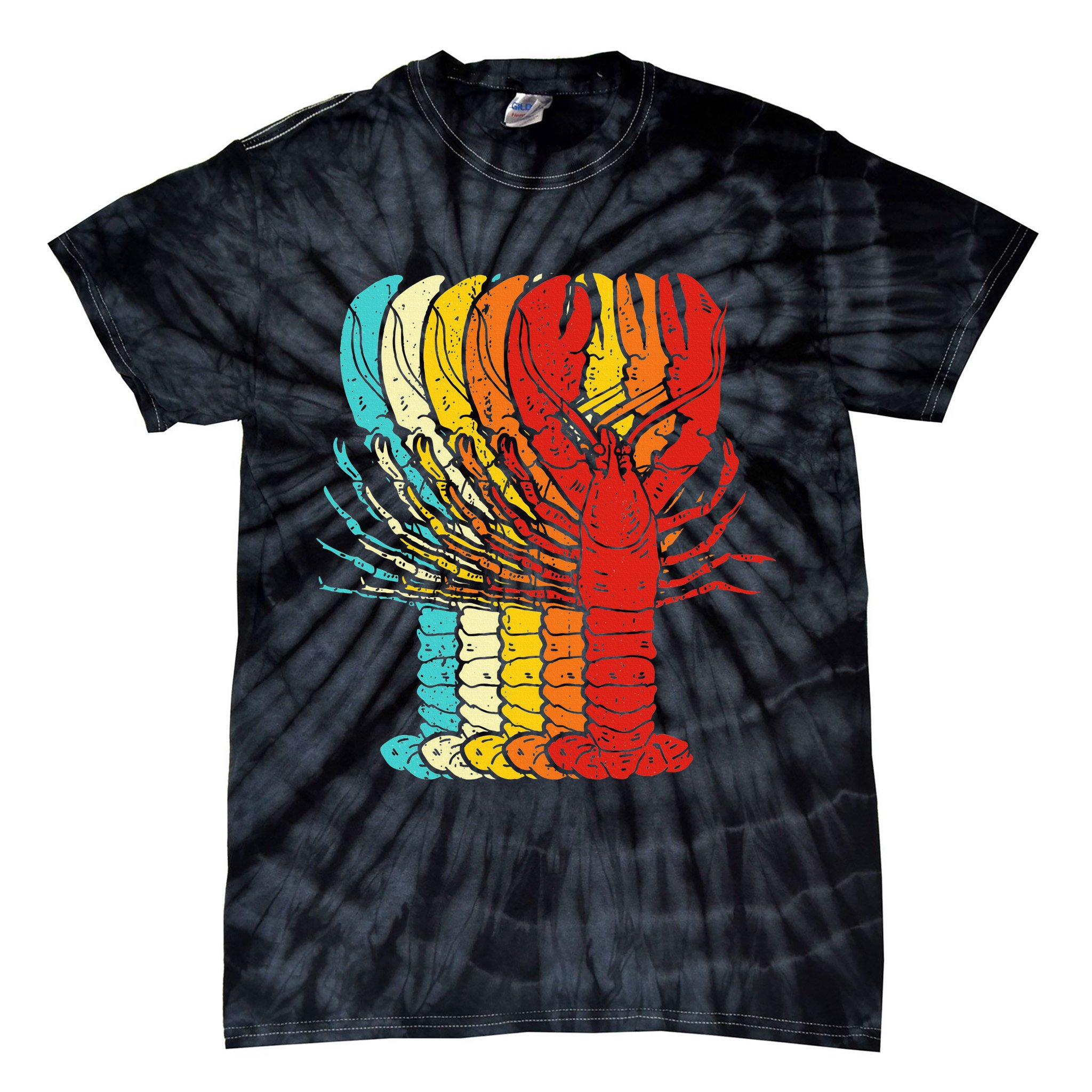 Vintage Lobster Tie-Dye T-Shirt