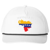 Venezuela Libre Venezuela Map 7 Stars Flag Family Souvenir Snapback Five-Panel Rope Hat