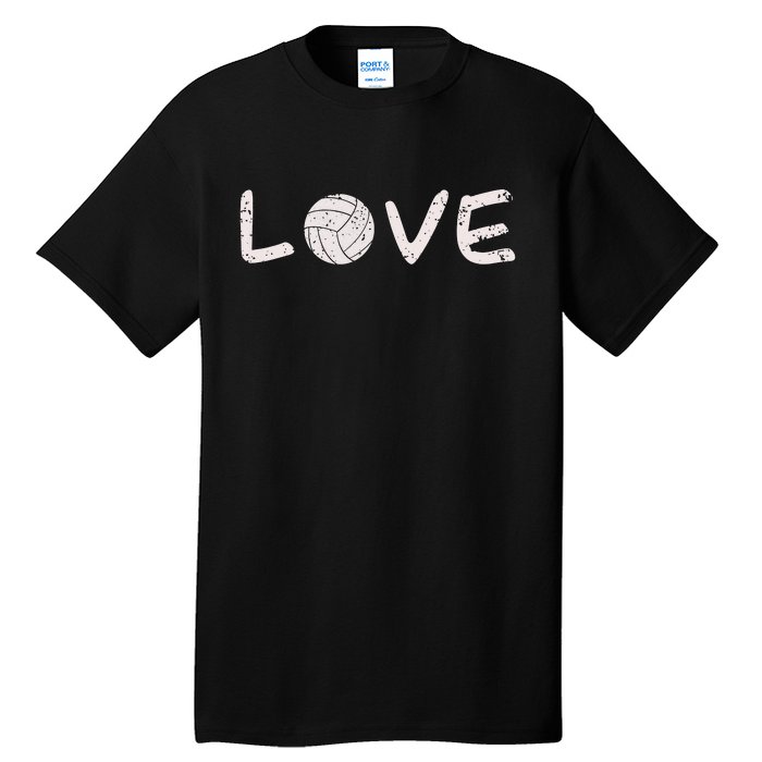 Volleyball Love Tall T-Shirt