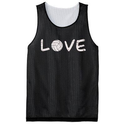 Volleyball Love Mesh Reversible Basketball Jersey Tank