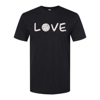 Volleyball Love Softstyle CVC T-Shirt